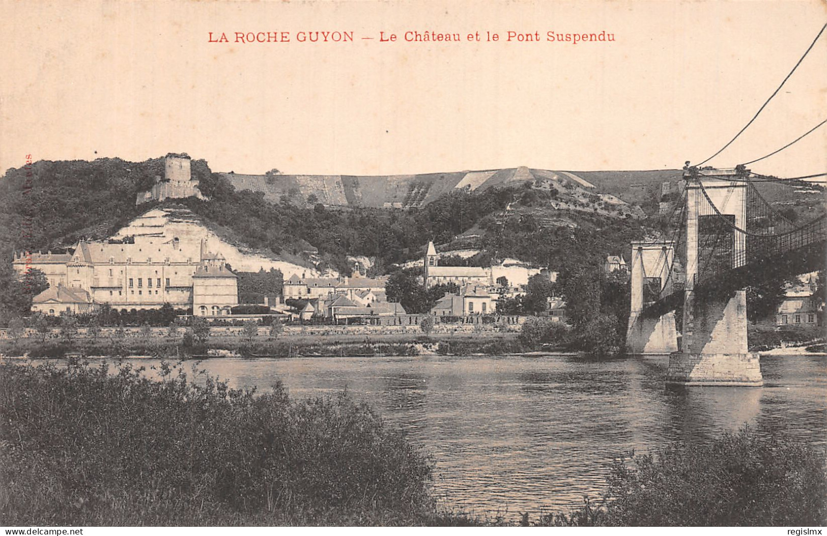 95-LA ROCHE GUYON-N°T2241-C/0247 - La Roche Guyon