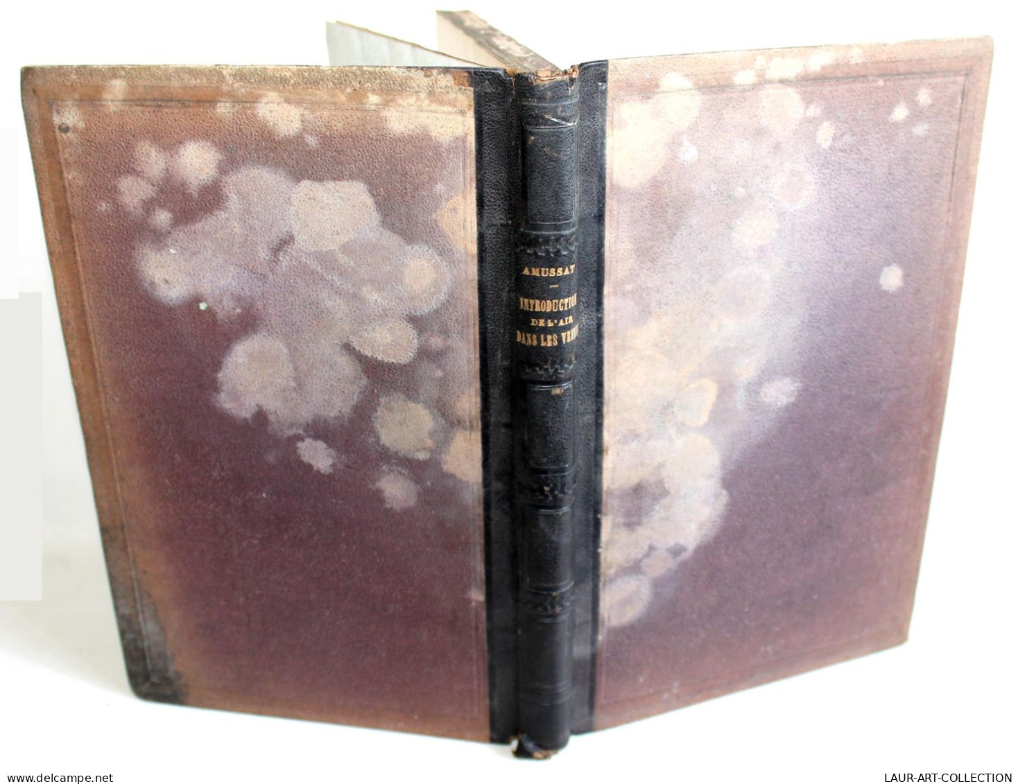 RECHERCHES SUR L'INTRODUCTION ACCIDENTELLE DE L'AIR DANS LES VEINES AMUSSAT 1839 / ANCIEN LIVRE XIXe SIECLE (2603.79)