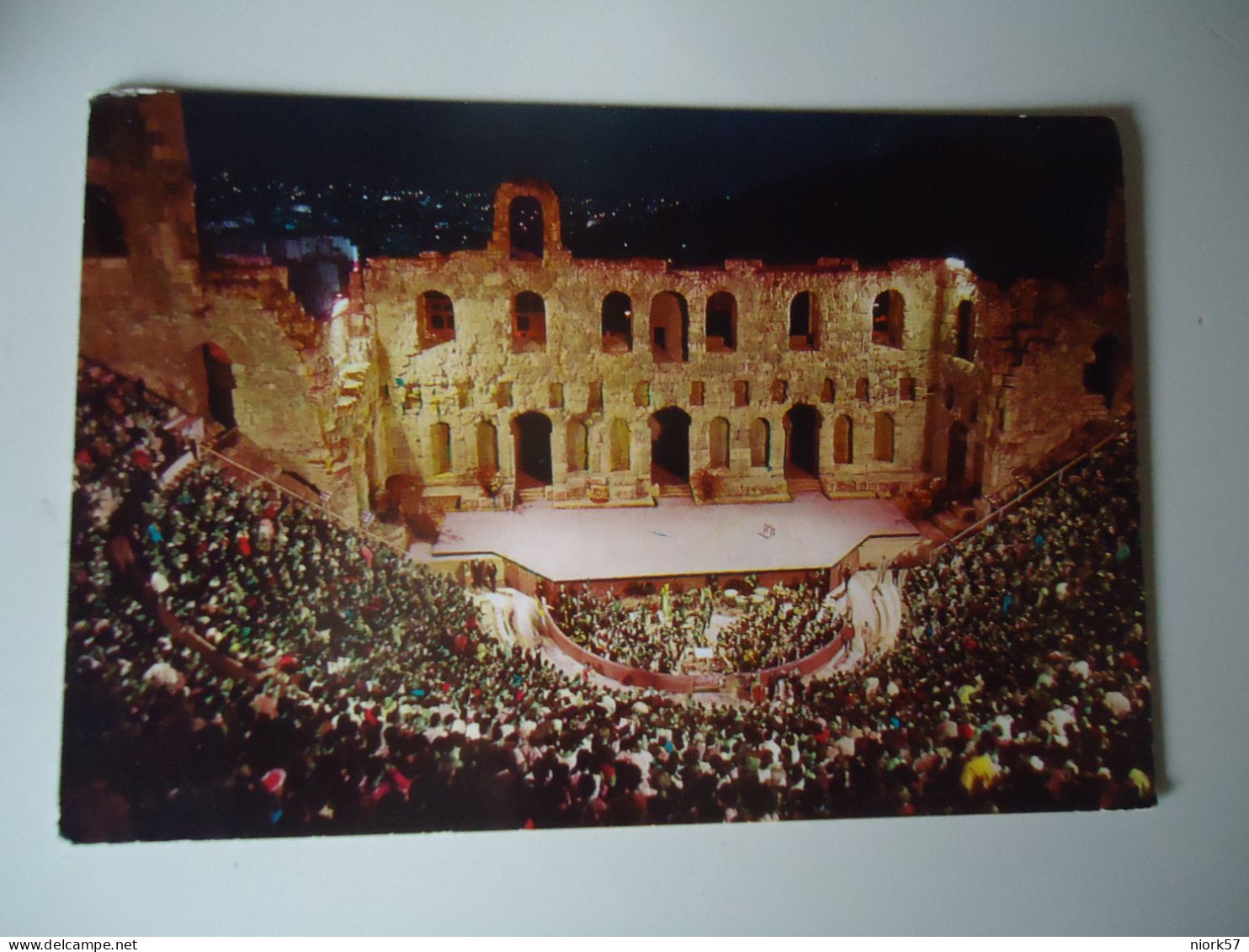 GREECE   POSTCARDS  ODEON THEATRE  FOR MORE PURCHASES 10% DISCOUNT - Grèce
