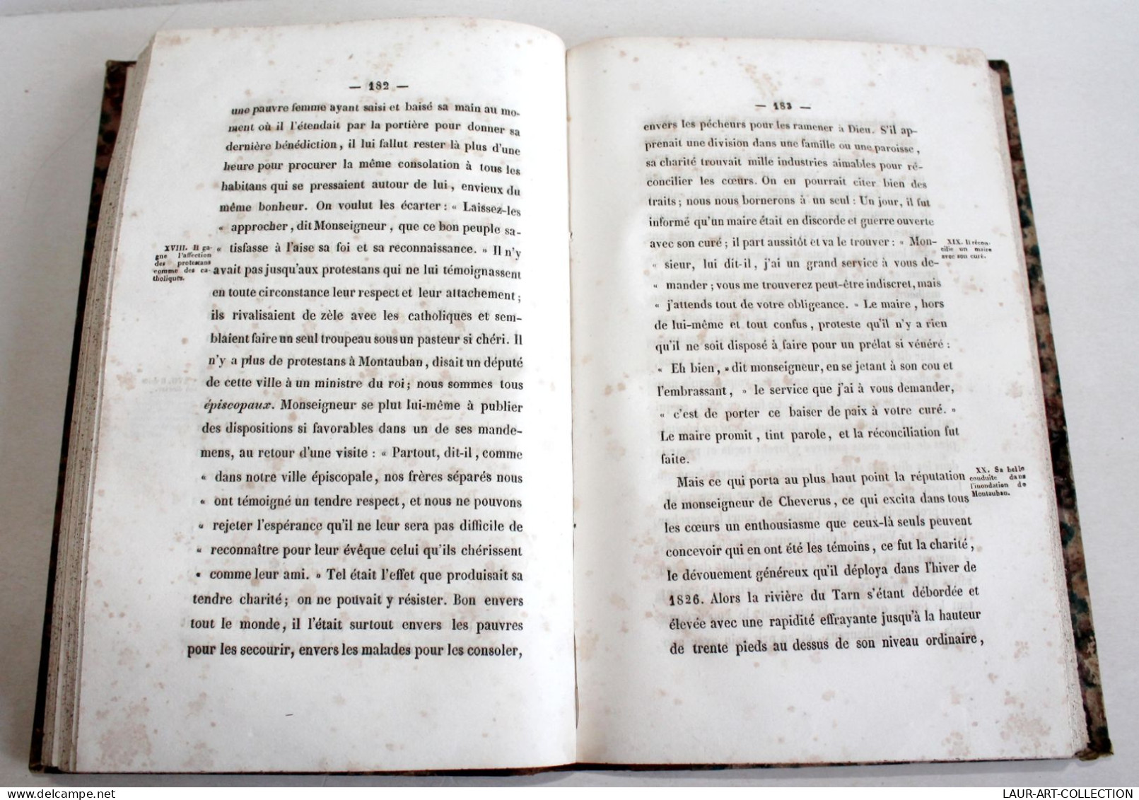 VIE DU CARDINAL DE CHEVERUS, ARCHEVEQUE DE BORDEAUX Par HUEN DUBOURG 1837 / EO / ANCIEN LIVRE XIXe SIECLE (2603.82) - 1801-1900