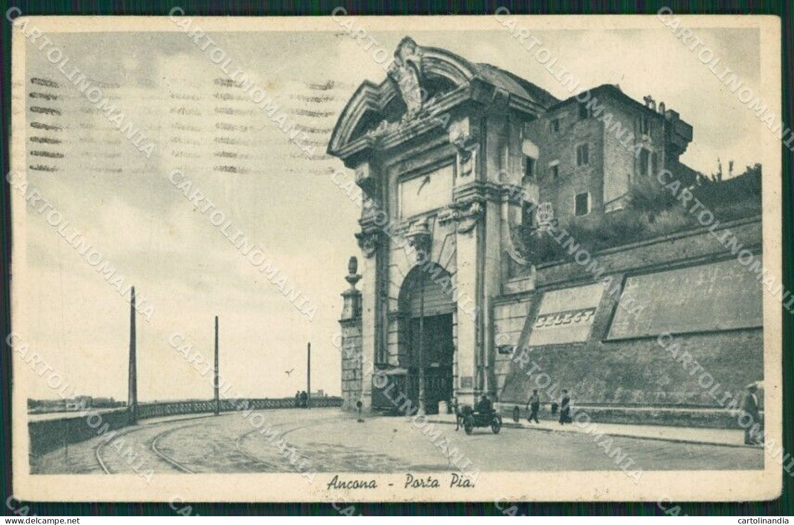 Ancona Città ABRASA Cartolina KV1642 - Ancona