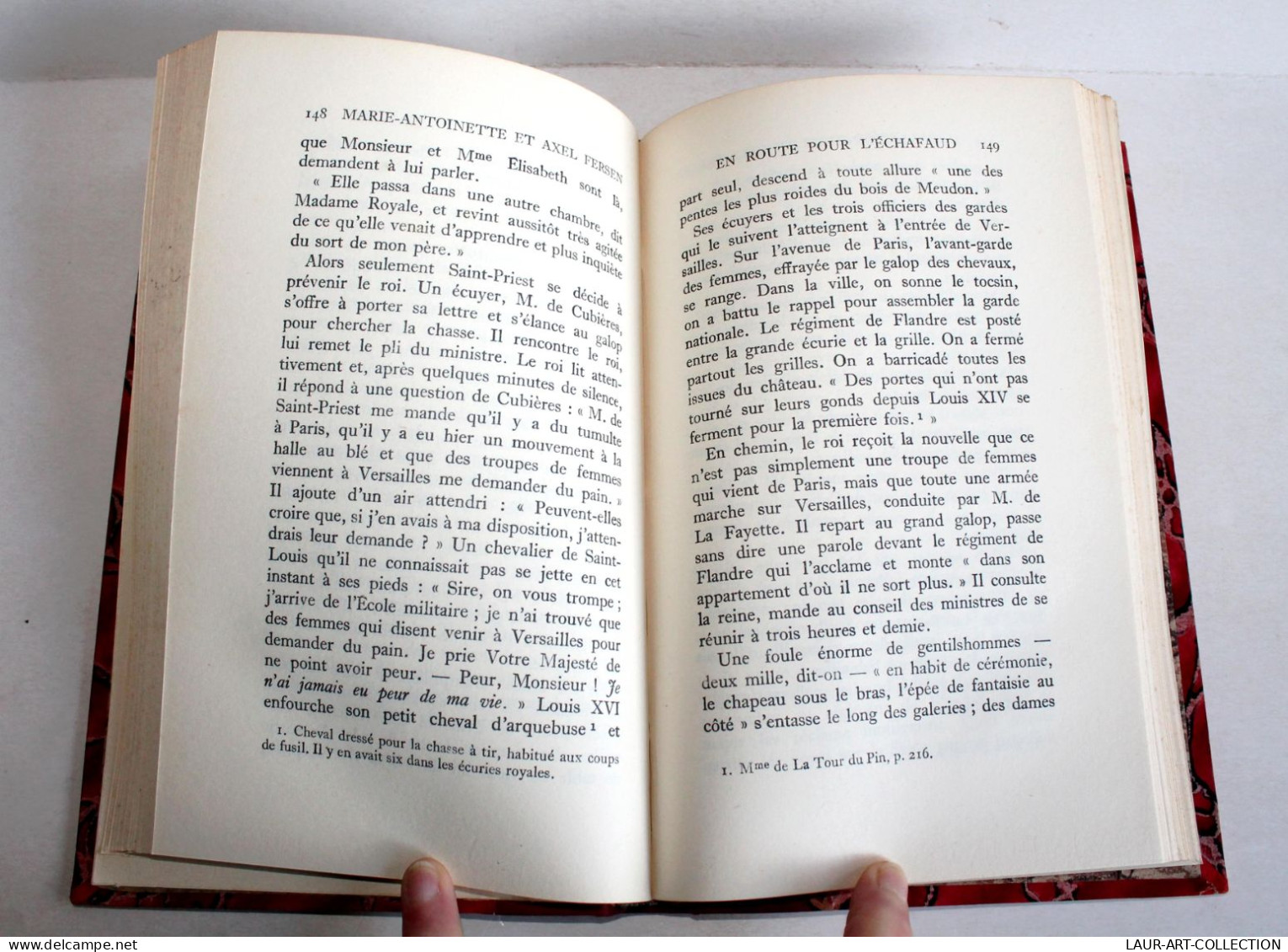 MARIE ANTOINETTE ET AXEL FERSEN Par EMILE BAUMANN 1931 EDITIONS BERNARD GRASSET / ANCIEN LIVRE XXe SIECLE (2603.83) - 1901-1940