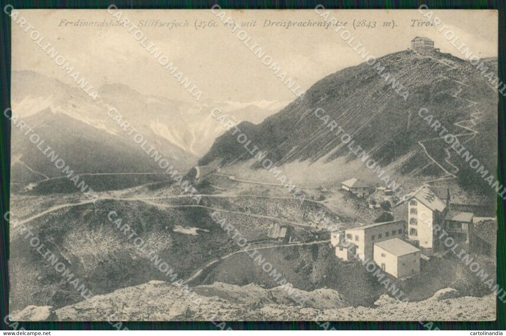 Sondrio Bormio Stelvio Ferdinandshohe Cartolina KV1738 - Sondrio