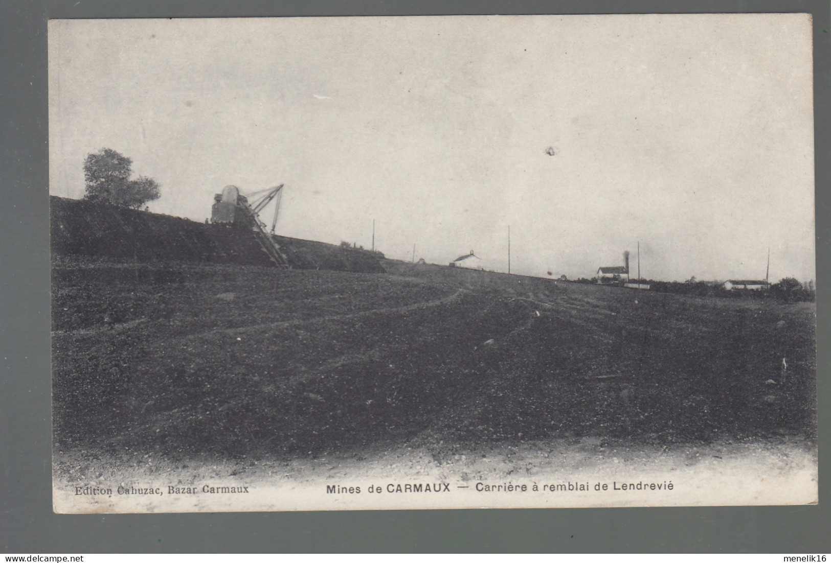 CP - 81 - Mines De Carmaux - Carrière à Remblai De Lendrevié - Carmaux