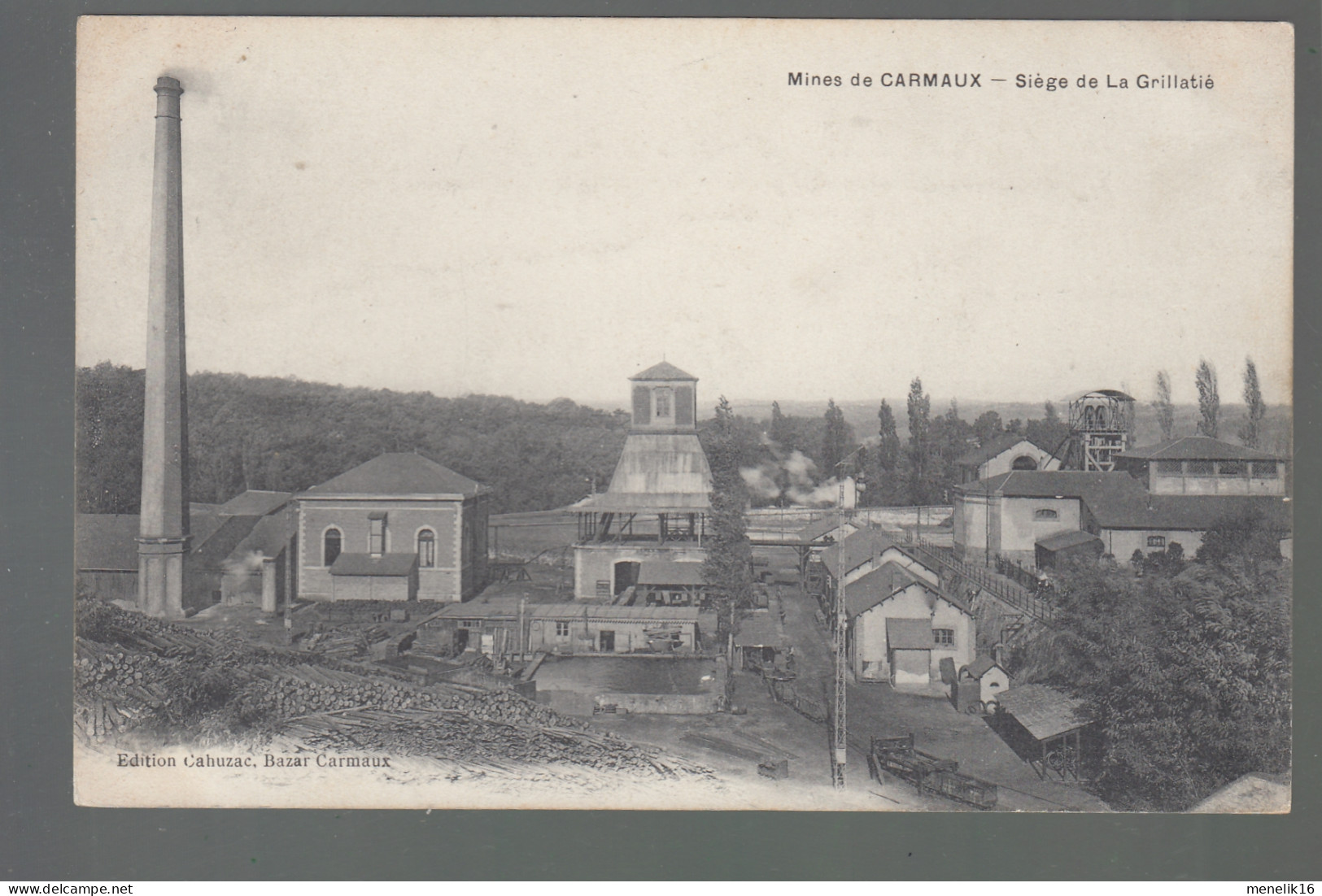 CP - 81 - Mines De Carmaux - Siège De La Grillatié - Carmaux