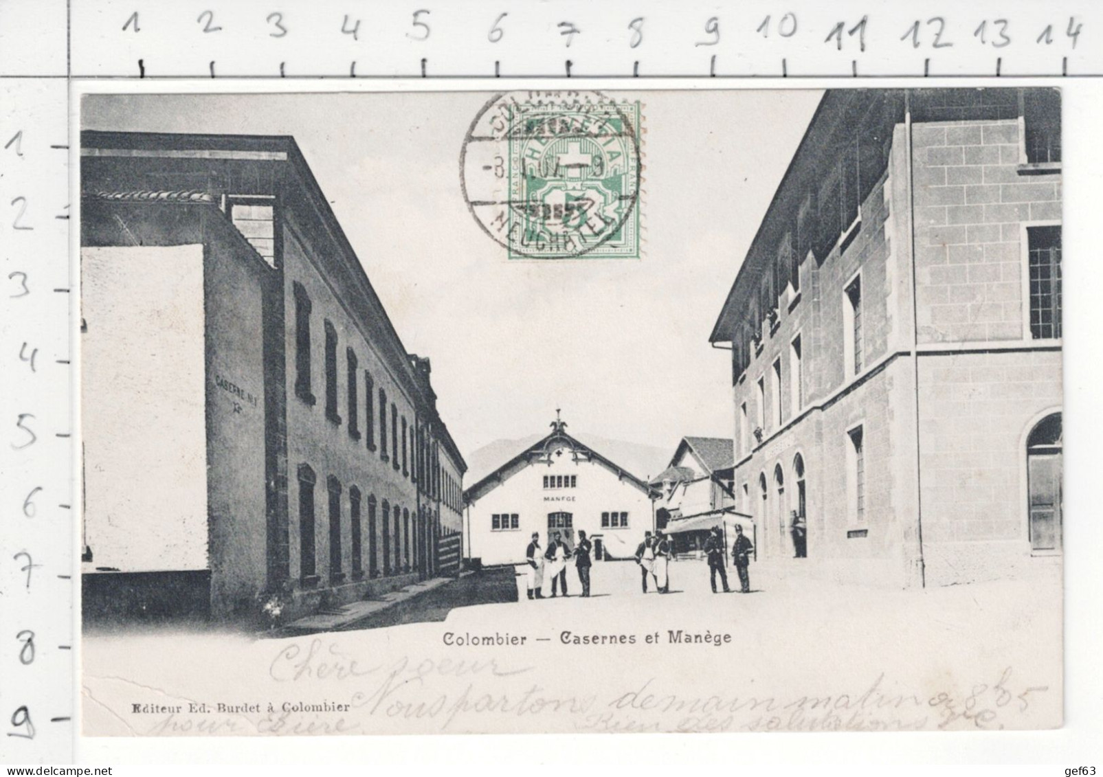 Colombier - Casernes Et Manège (1907) - Barracks