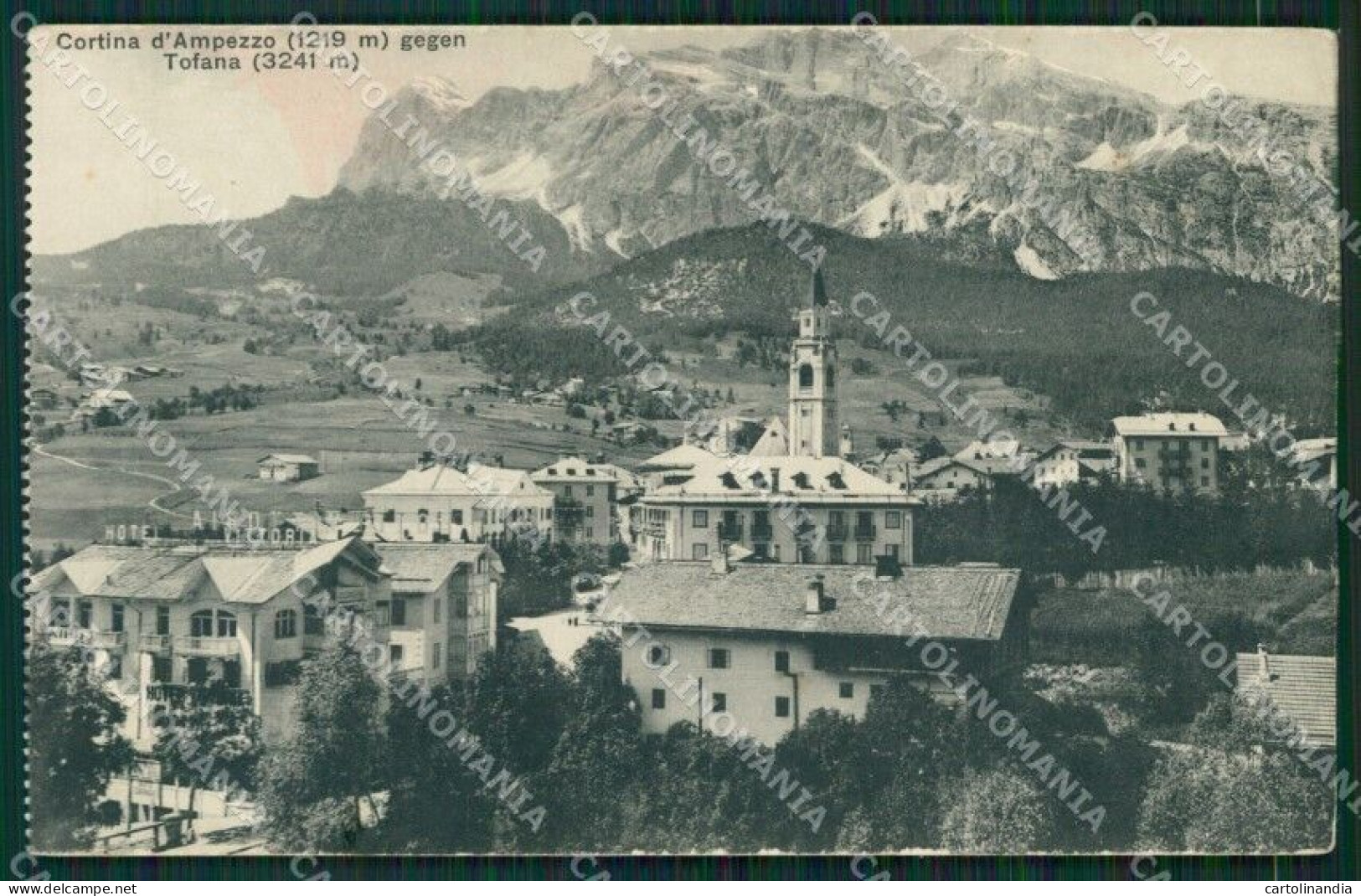 Belluno Cortina D'Ampezzo Cartolina KV1780 - Belluno