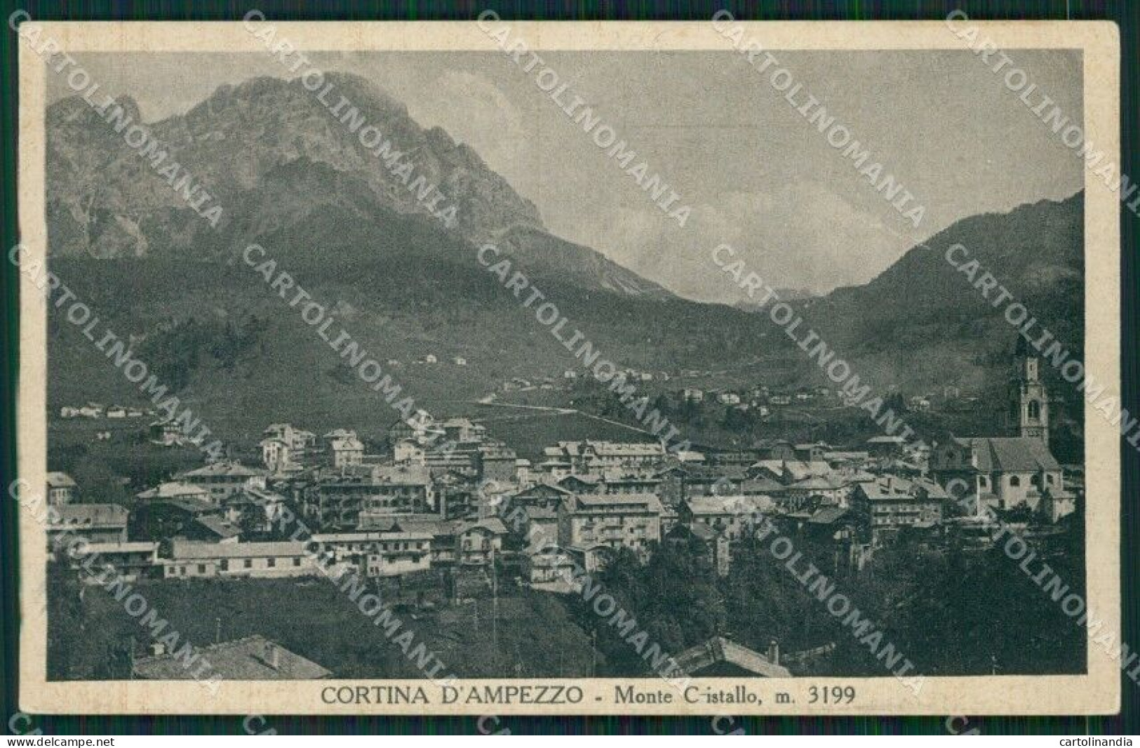 Belluno Cortina D'Ampezzo Cartolina KV1787 - Belluno