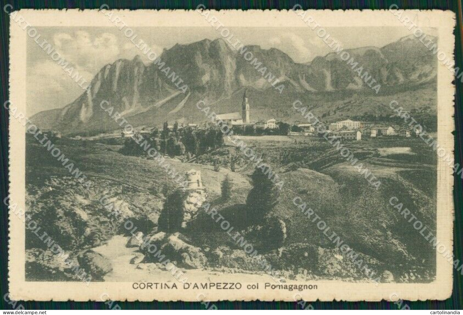 Belluno Cortina D'Ampezzo Maffei Cartolina KV1794 - Belluno