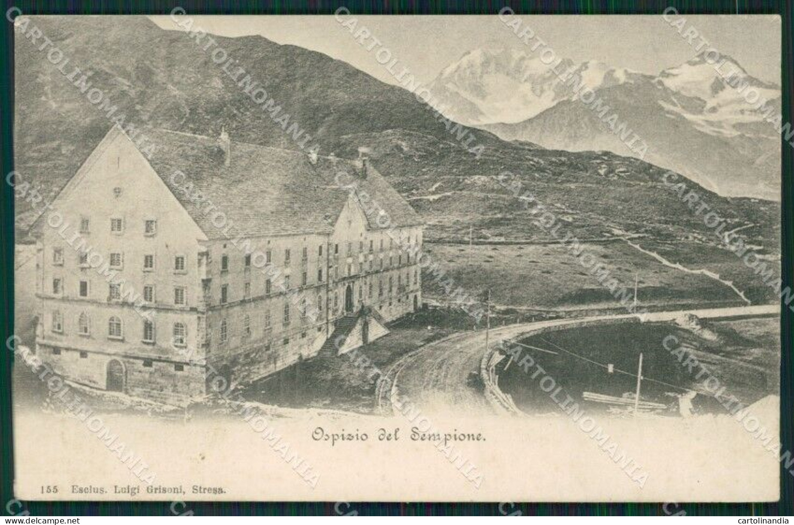 Verbania Trasquera Ospizio Del Sempione Cartolina KV1819 - Verbania