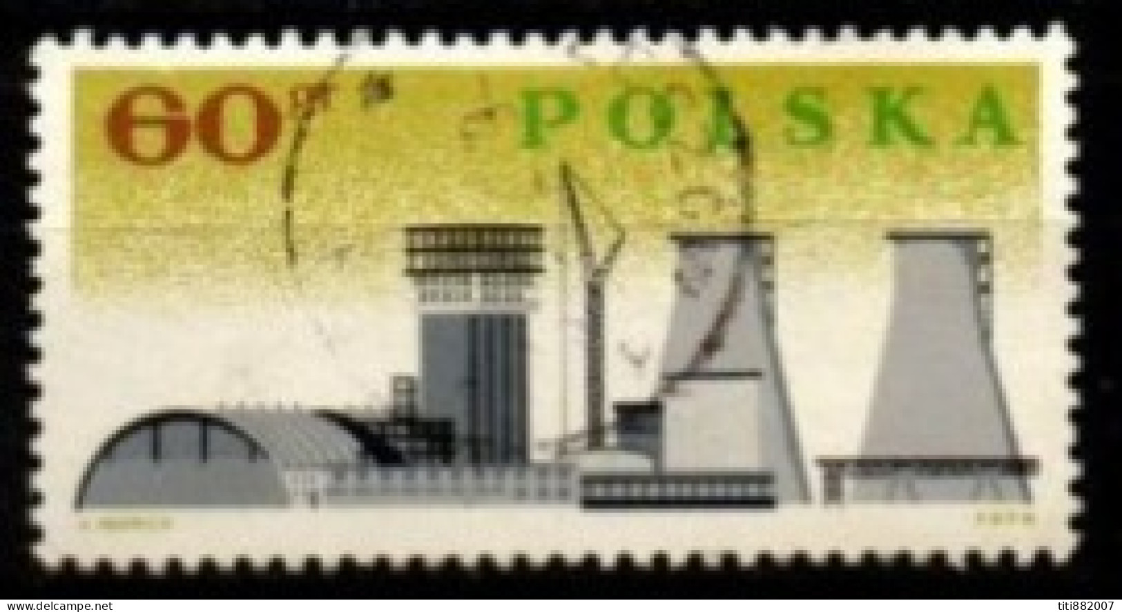 POLOGNE   -    1966 .  Y&T N° 1517 Oblitéré  . Chimie - Gebraucht