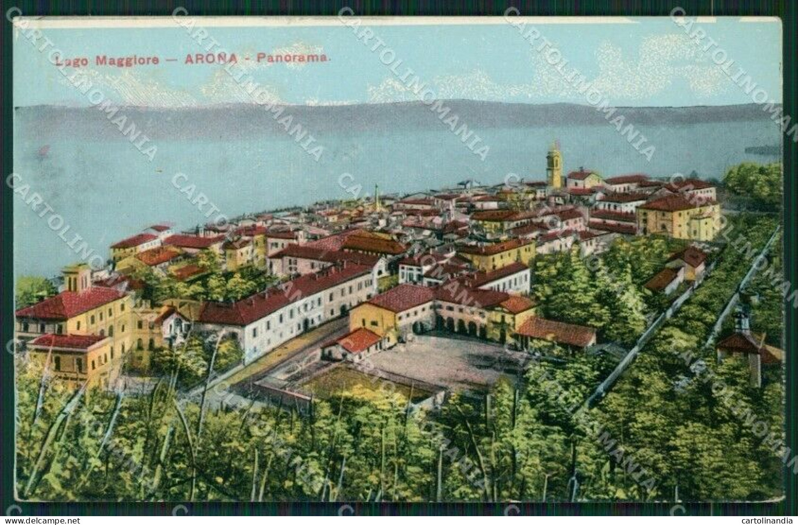 Novara Arona Cartolina KV1879 - Novara