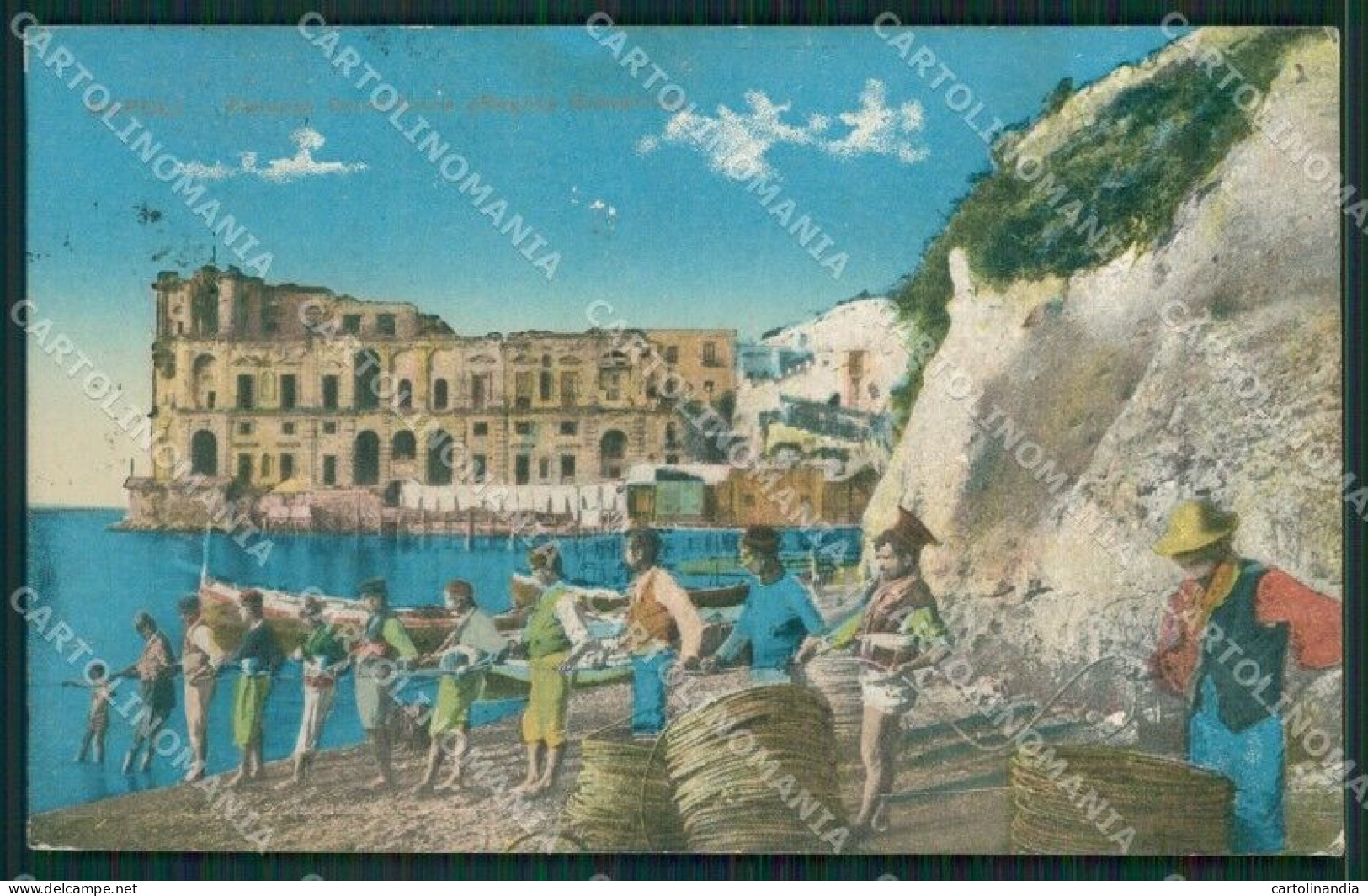 Napoli Città Pescatori Cartolina KV1899 - Napoli