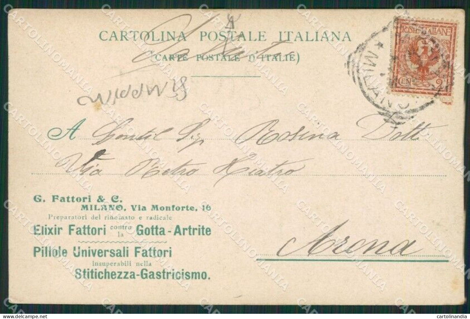 Lucca Viareggio STRAPPINO Cartolina KV1902 - Lucca