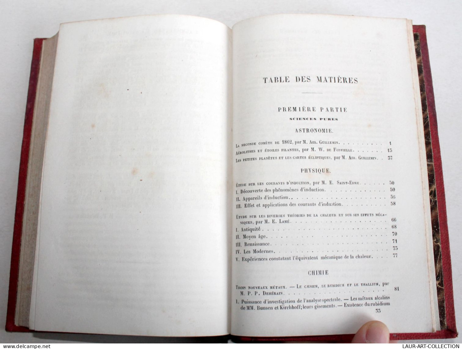 ANNUAIRE SCIENTIFIQUE De DEHERAIN 2e ANNEE 1863 CHARPENTIER PROGRES DES SCIENCES / ANCIEN LIVRE XXe SIECLE (2603.86) - Salud