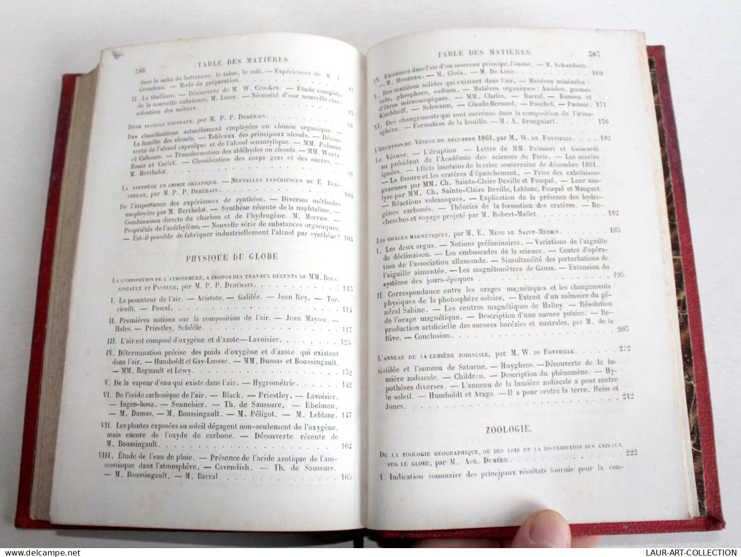 ANNUAIRE SCIENTIFIQUE De DEHERAIN 2e ANNEE 1863 CHARPENTIER PROGRES DES SCIENCES / ANCIEN LIVRE XXe SIECLE (2603.86) - Santé