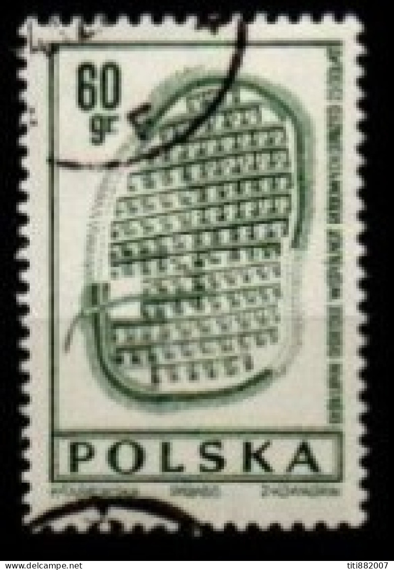 POLOGNE   -    1966 .  Y&T N° 1581 Oblitéré  . - Usati