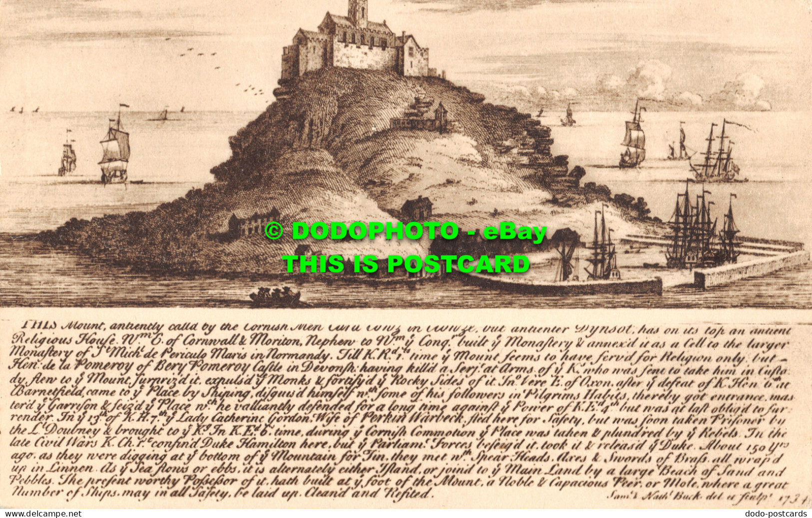 R480092 This Mount Anciently Called By The Cornish Men. F. Frith. No. 27708. A - World