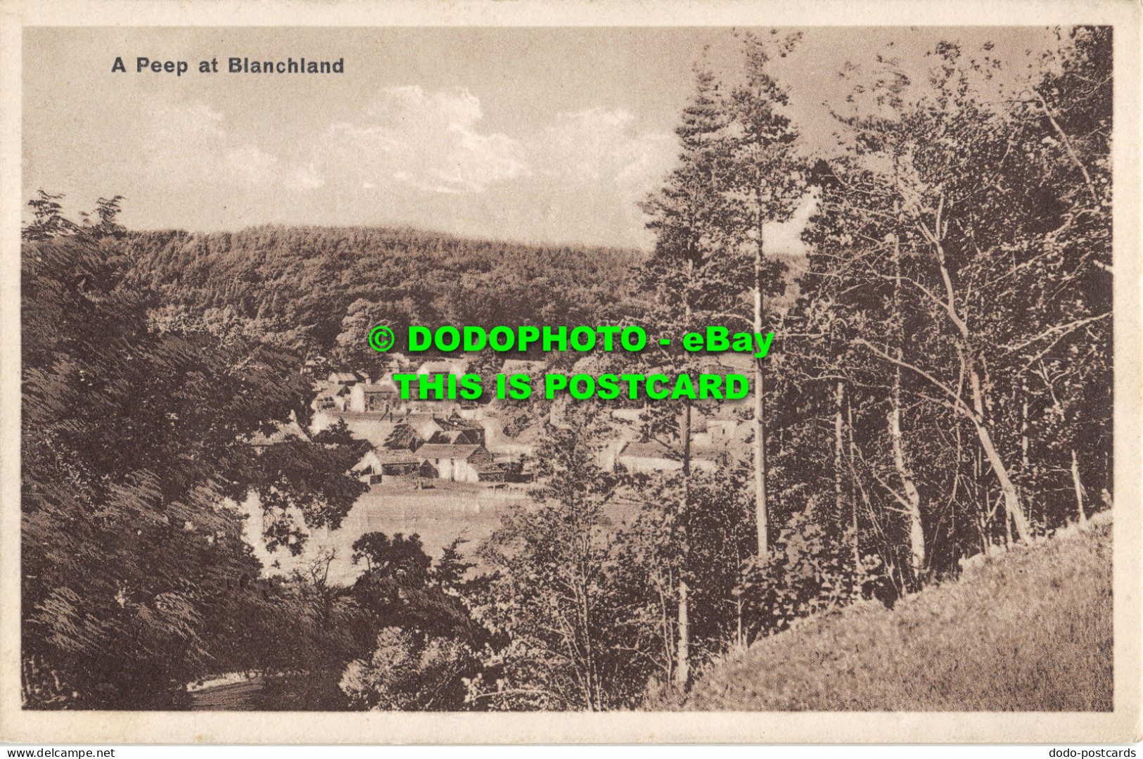 R480387 A Peep At Blanchland. R. Johnston. View Publishers - World