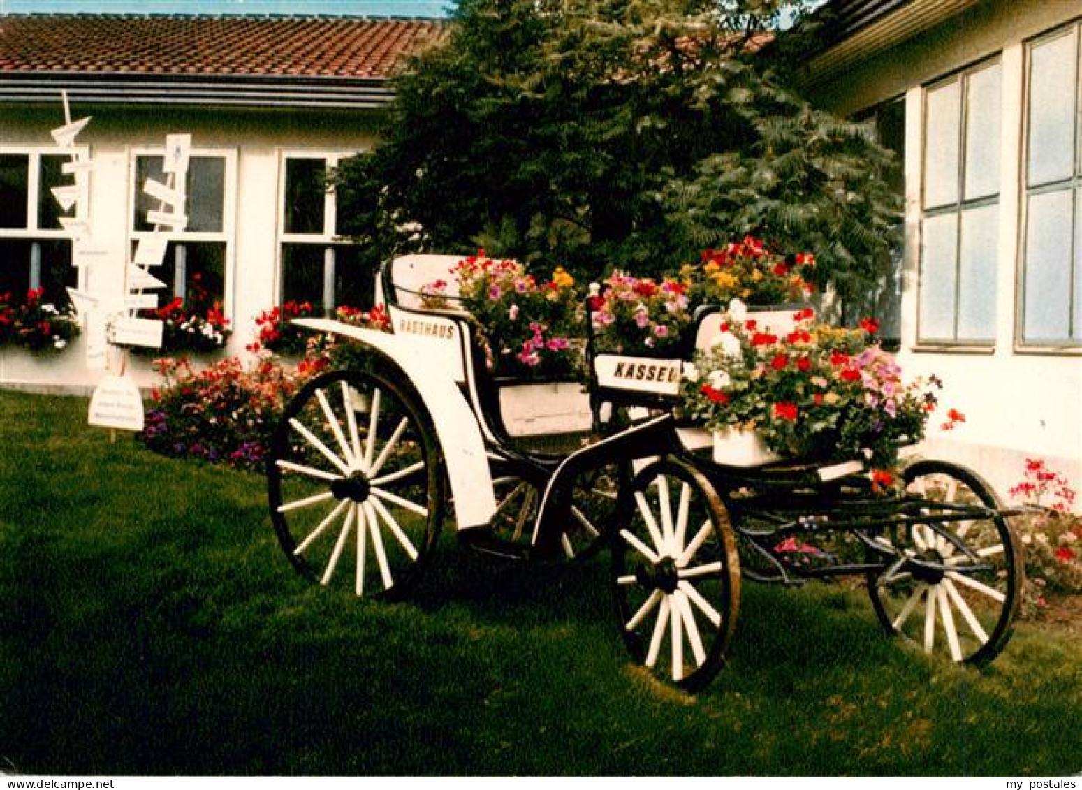 73935595 Lohfelden Autobahn Rasthaus Hotel Kassel Pferdekutsche - Other & Unclassified