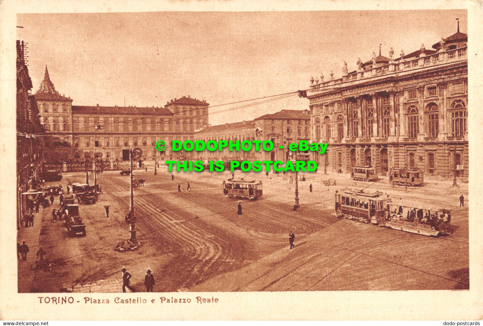 R480396 Torino. Piazza Castello E Palazzo Reale. A. D. T - World