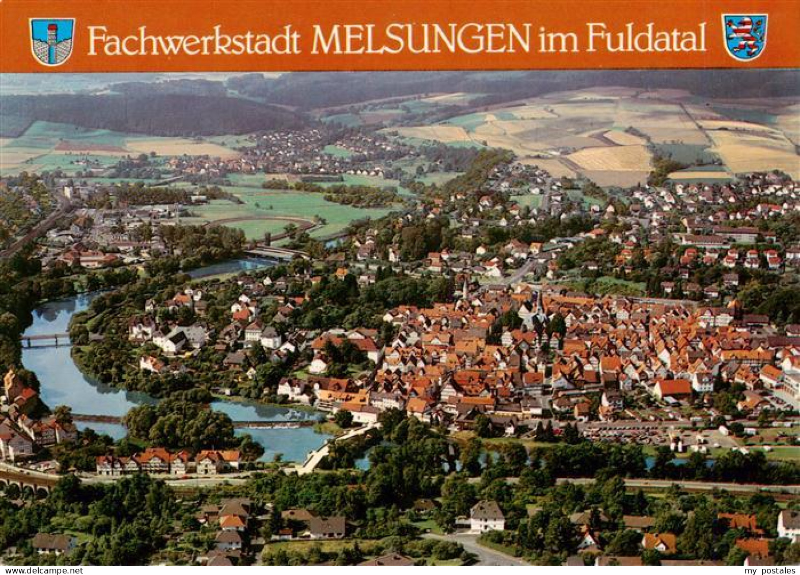 73935579 Melsungen_Fulda Panorama Fachwerkstadt Im Fuldatal - Melsungen