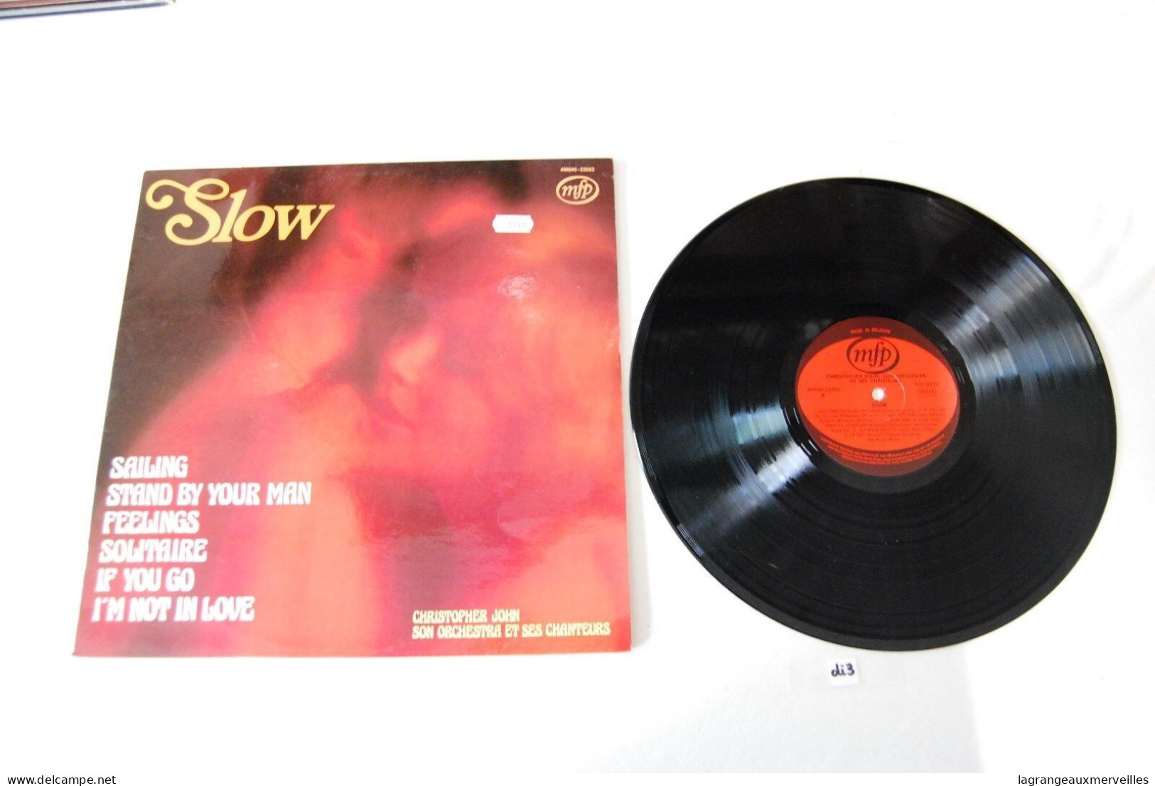 Di3- Vinyl 33 T - Christopher John - Slow - Classica