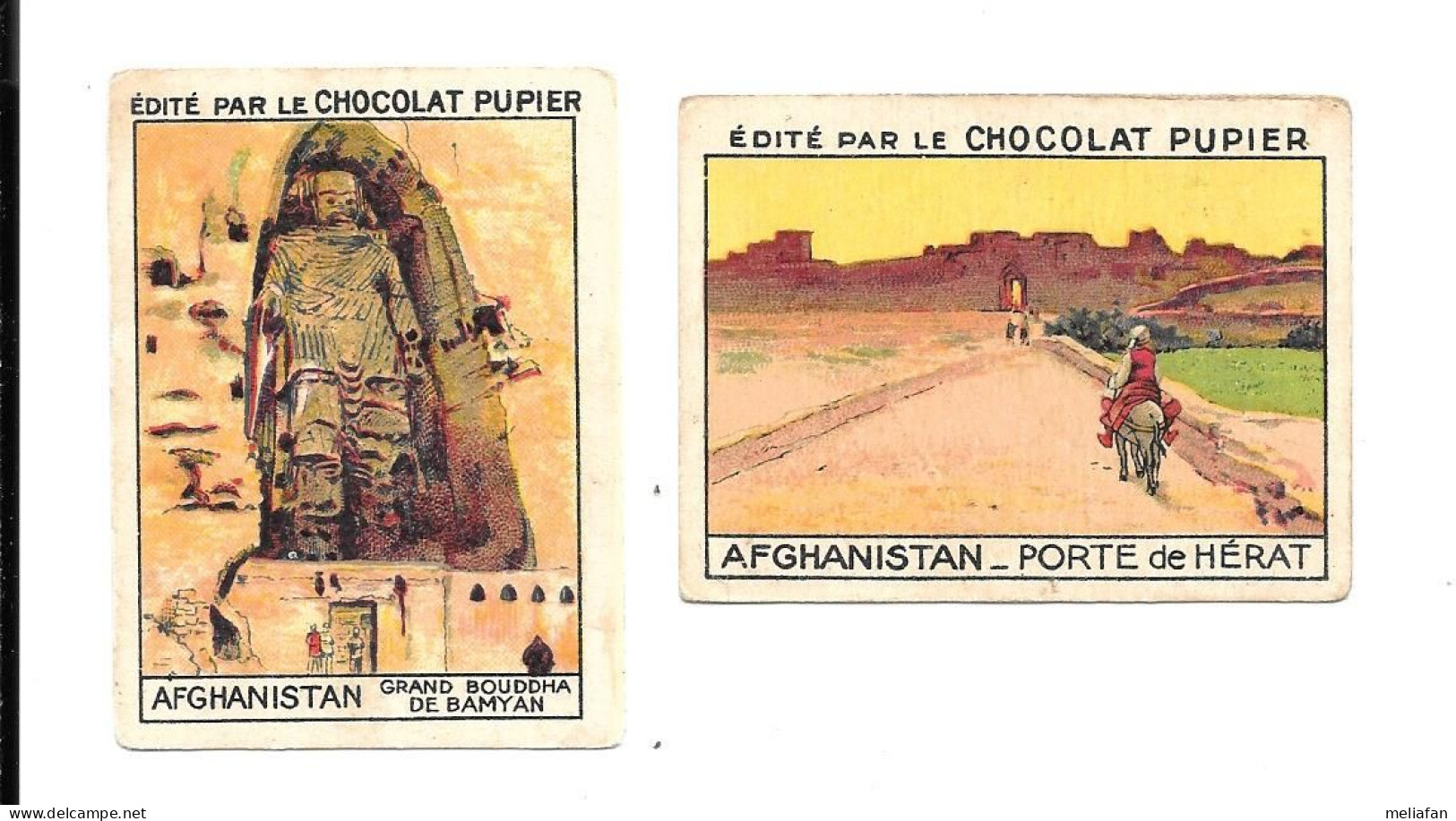 AW47 - IMAGES CHOCOLAT PUPIER - AFGANISTAN - HERAT - GRAND BOUDDHA DE BAMYAN - Sonstige & Ohne Zuordnung