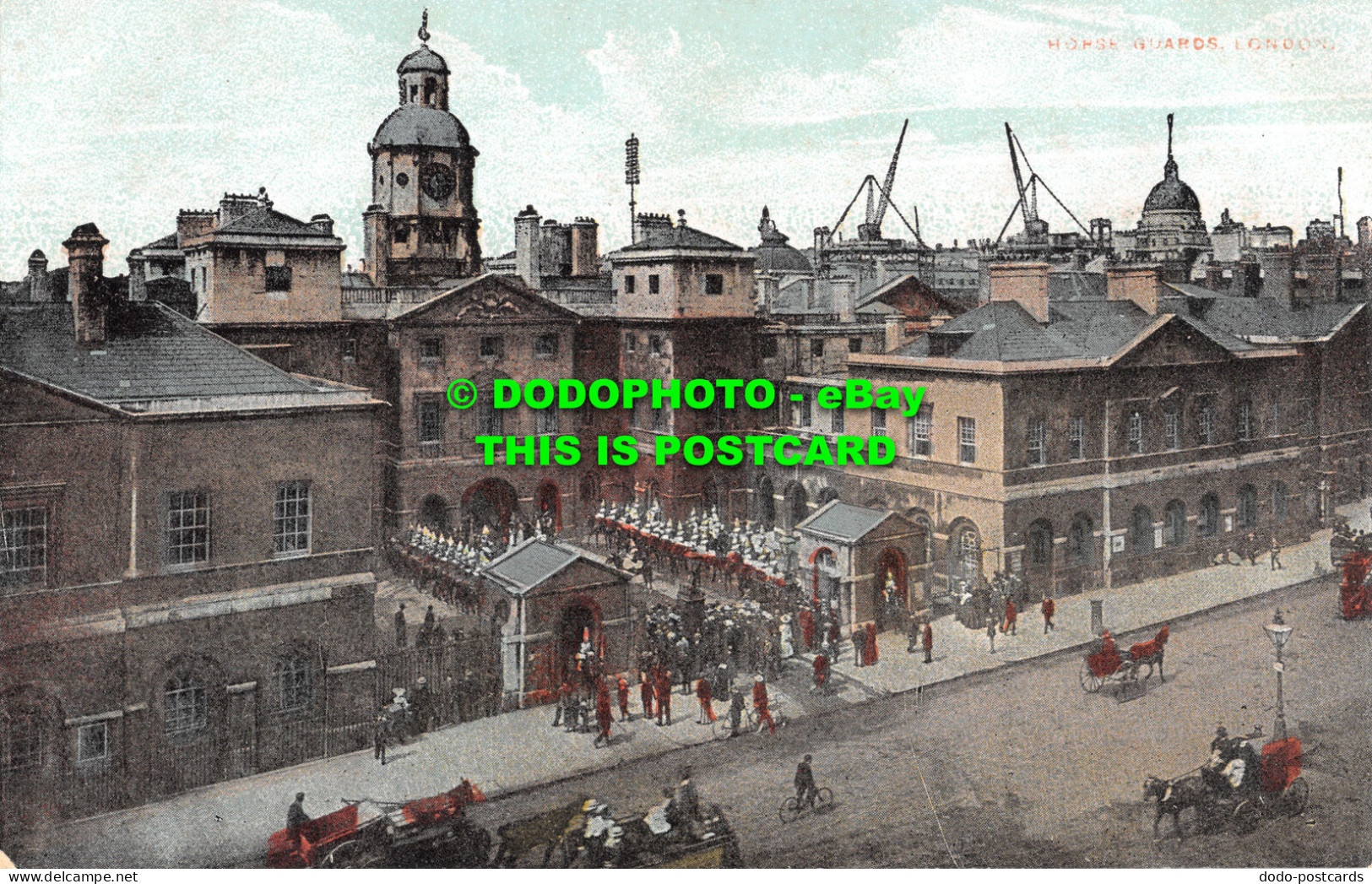 R480418 LOndon. Horse Guards. Postcard - Altri & Non Classificati