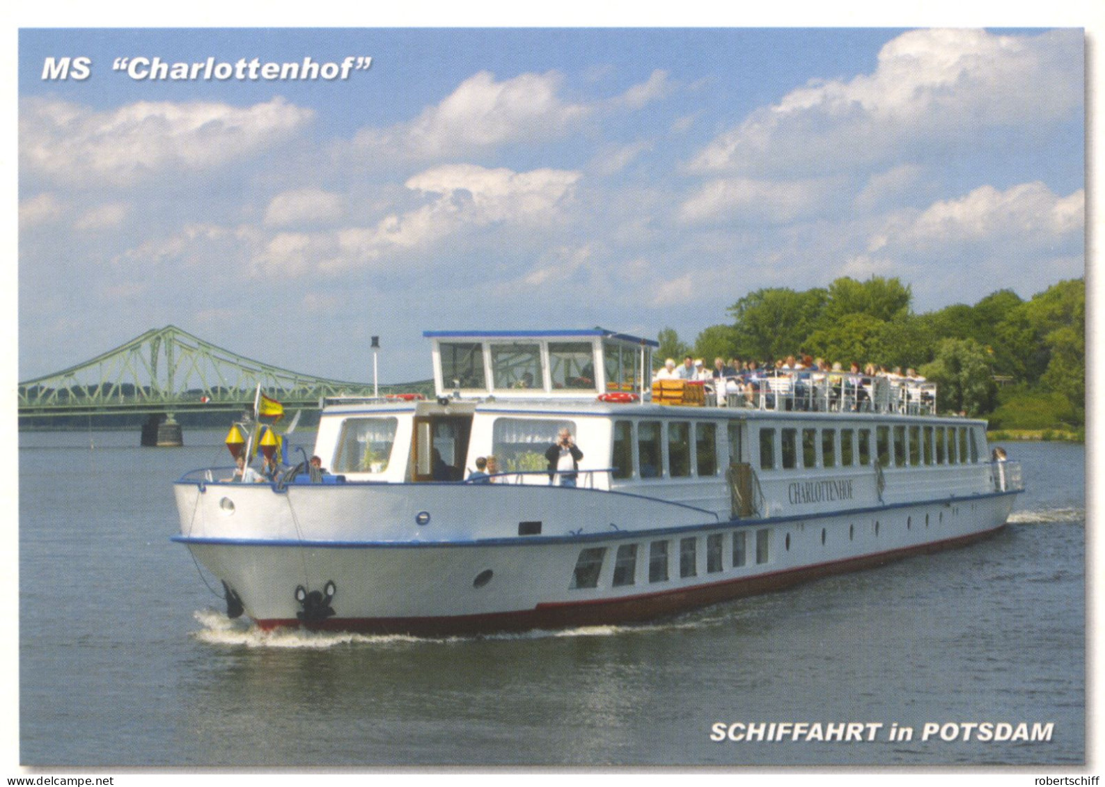 Motorschiff Charlottenhof, Fahrgastschiff, Schifffahrt Potsdam - Autres & Non Classés