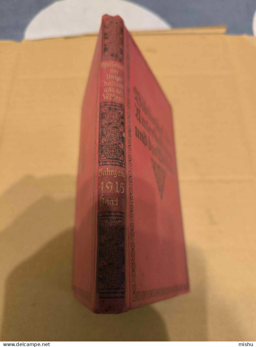 Bibliothek Der Unterhaltung Und Des Wissens , Band 8, 1915 - Poesía & Ensayos