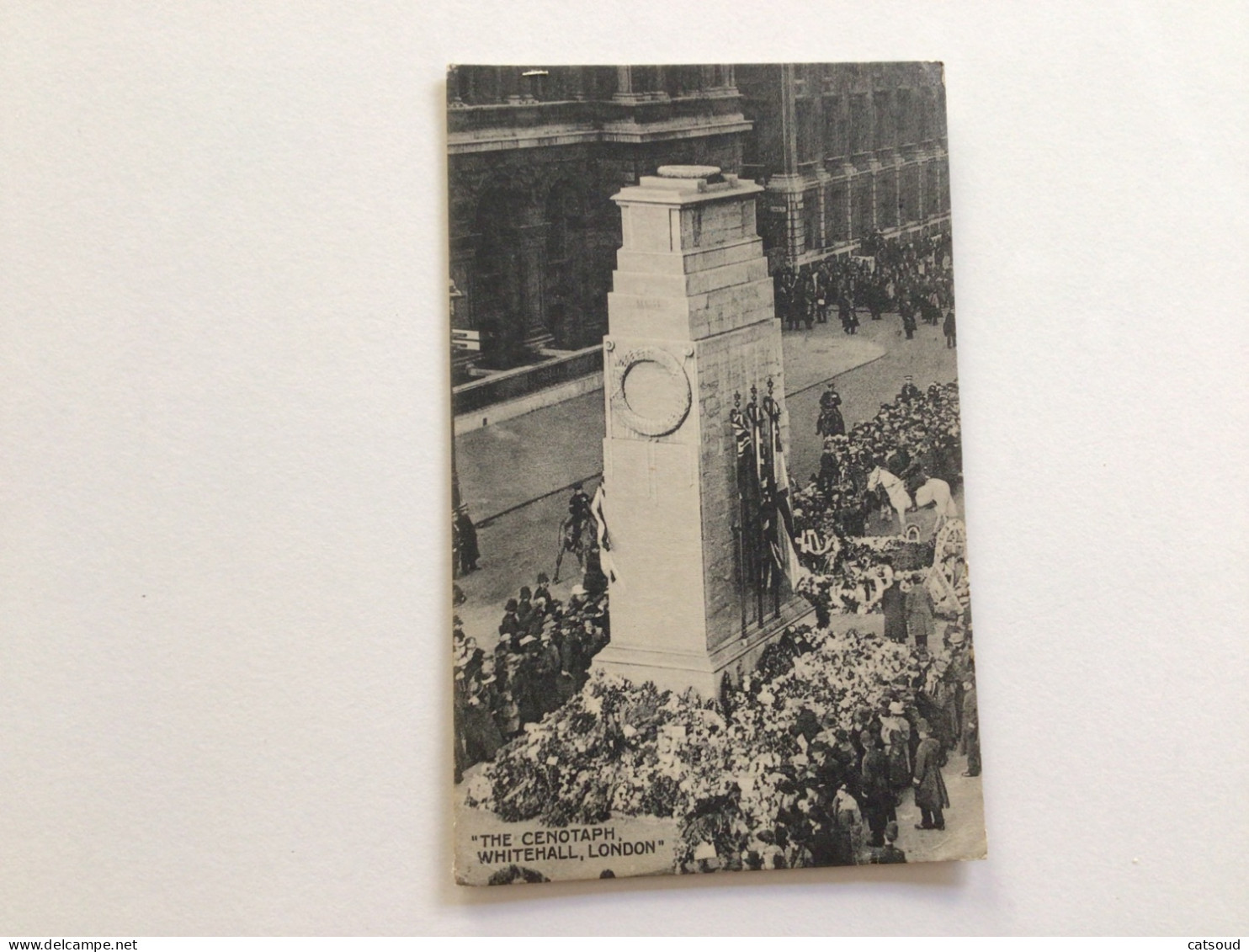 Carte Postale Ancienne (1915) London Whitehall «  The Cénotaph » - Whitehall