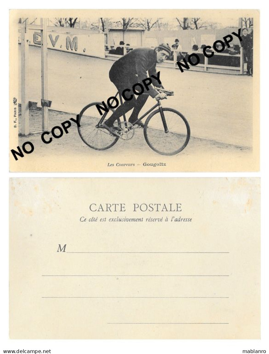 CARTE CYCLISME GOUGOLTZ SERIE B.F. PARIS - Cycling