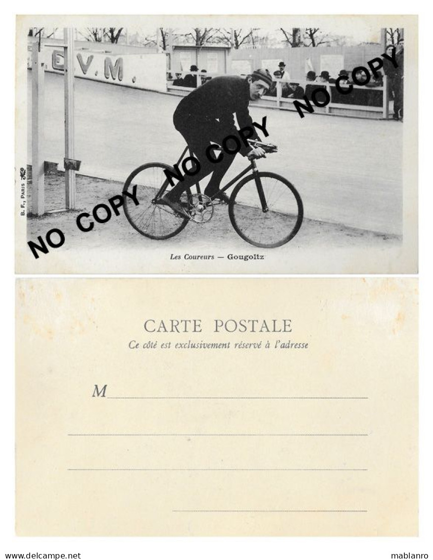 CARTE CYCLISME GOUGOLTZ SERIE B.F. PARIS - Radsport