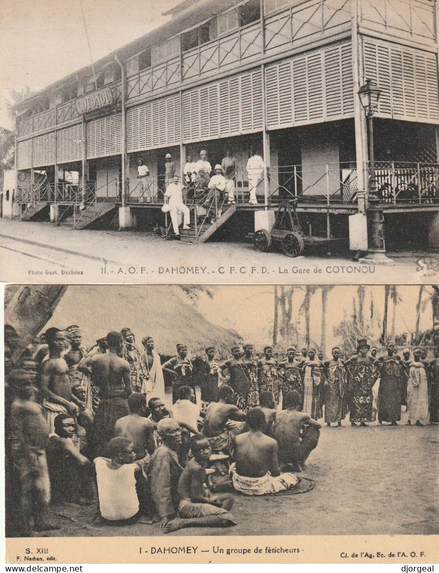 DAHOMEY- GARE / FETICHEURS - Dahomey