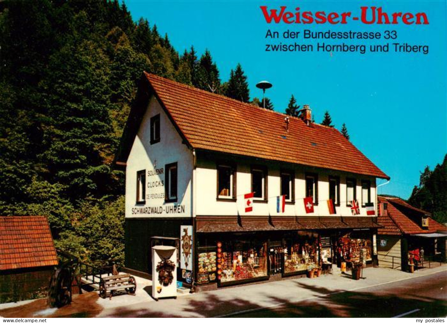 73935363 Triberg Weisser Uhren Spezialgeschaeft Fuer Kuckucks Uhren - Triberg