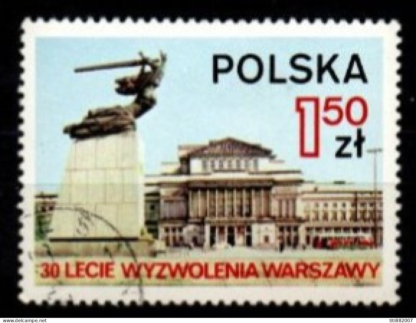 POLOGNE   -    1975 .  Y&T N° 2200 Oblitéré - Oblitérés