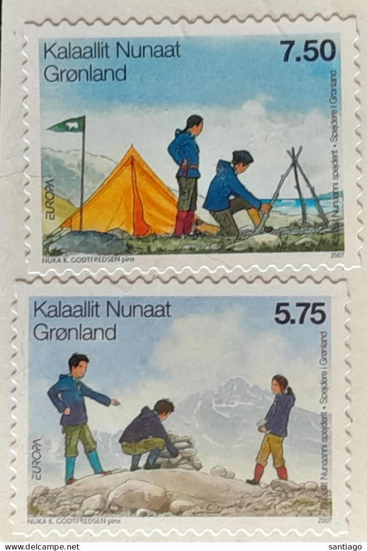 Scouts Groenland / Ook Europazegels 2007 / Paar Postfris - Unused Stamps