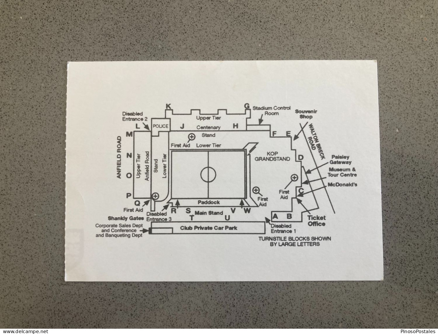 England V Paraguay 2001-02 Match Ticket - Tickets D'entrée