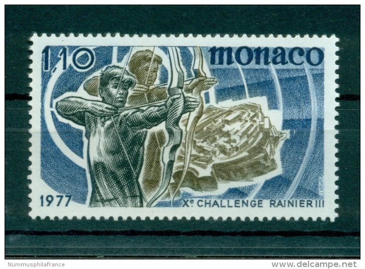 Monaco 1977 - Y &amp; T  N. 1095 - Tir à  L'arc - Neufs