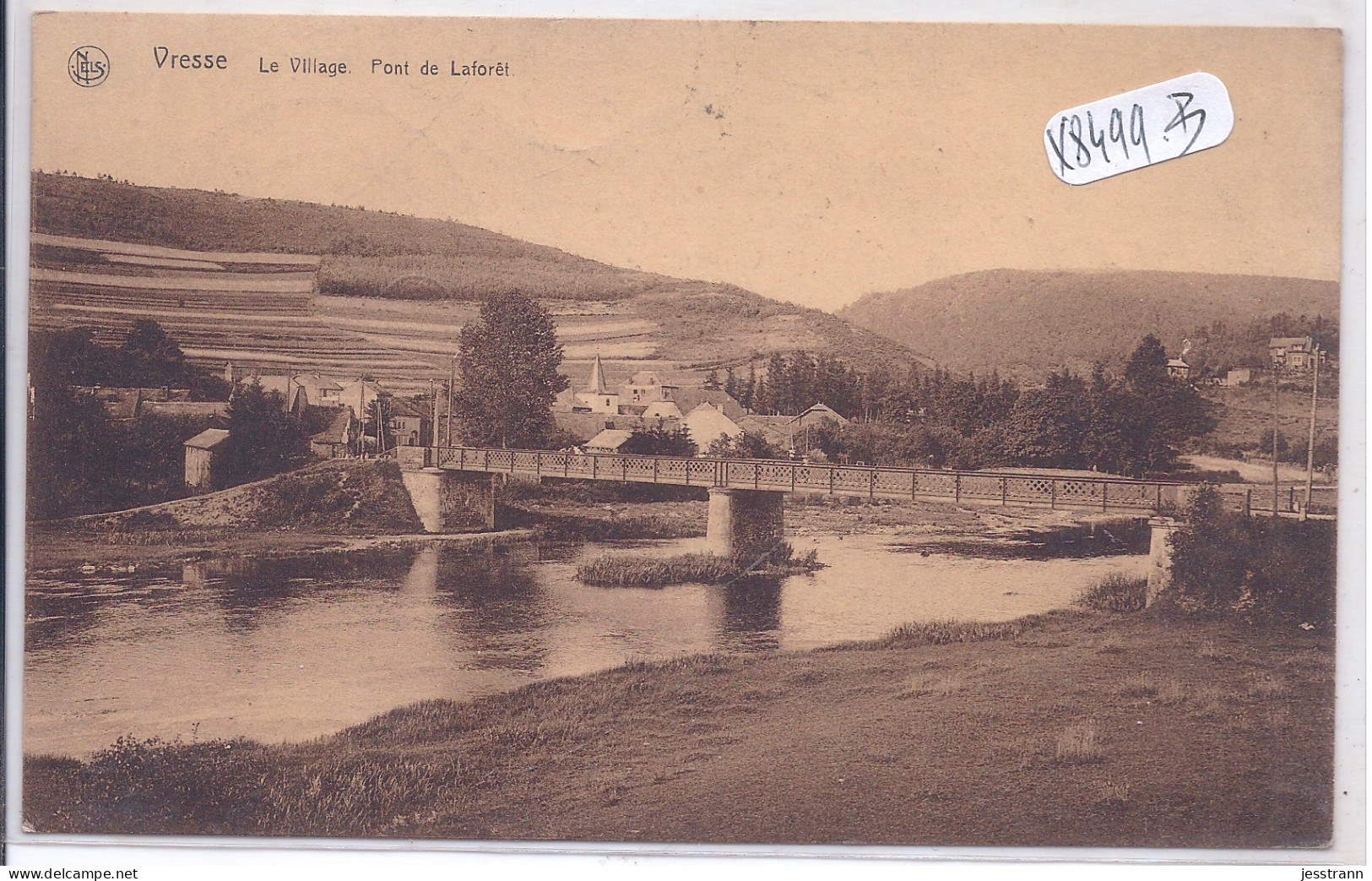 VRESSE- LE VILLAGE- PONT DE LAFORET- R/V - Vresse-sur-Semois