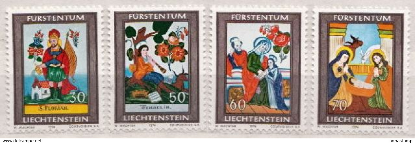 Liechtenstein MNH Set - Navidad