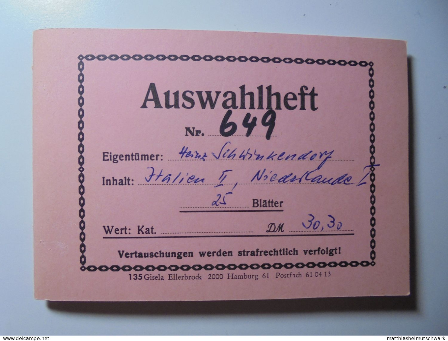 Auswahlheft Nr. 649 17 Blätter 137 Briefmarken Xx Italien 1955-1984/Mi Nr. 944-1871C, Unvollständig Eins - 1946-60: Ungebraucht