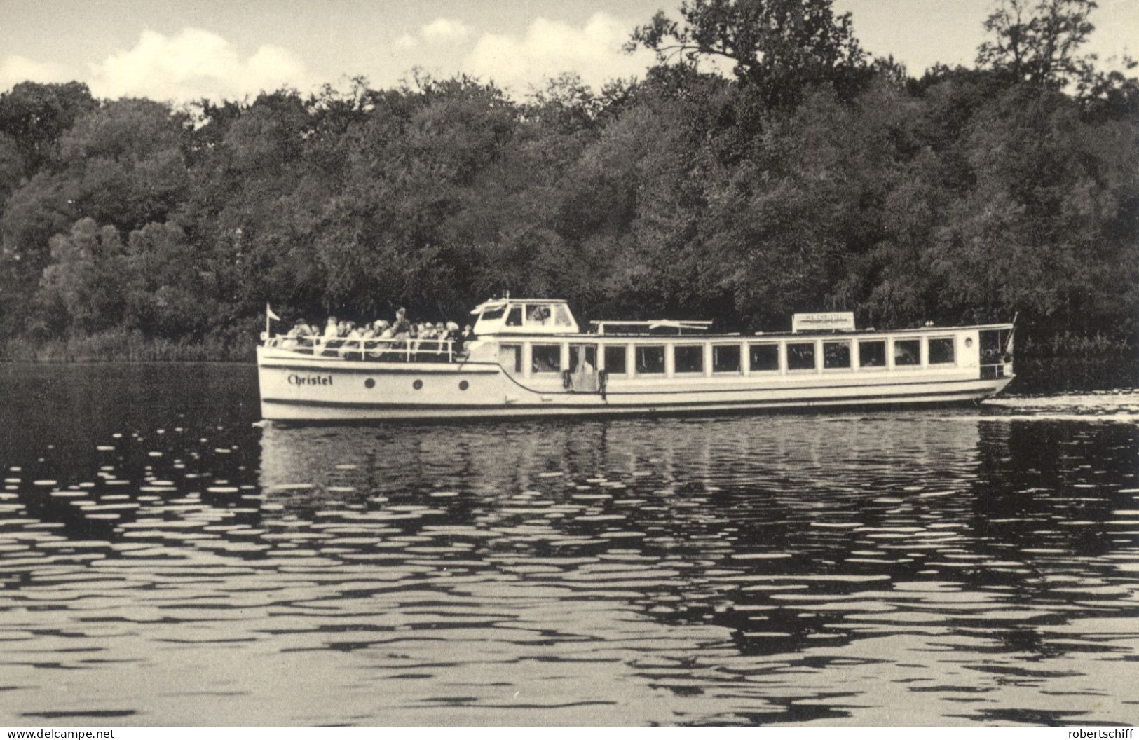 Motorschiff Christel, Fahrgastschiff, Personenschiffahrt Herbert Grundmann, Berlin - Autres & Non Classés