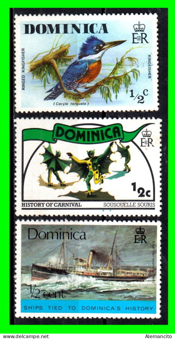 DOMINICA  ( AMERICA )  SELLOS DE DIFERENTES AÑOS Y VALORES - Dominique (1978-...)