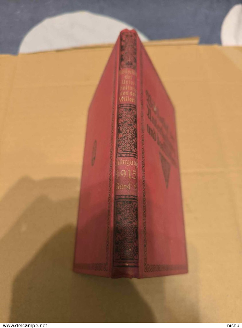 Bibliothek Der Unterhaltung Und Der Wissens , Band 9, 1915 - Poems & Essays