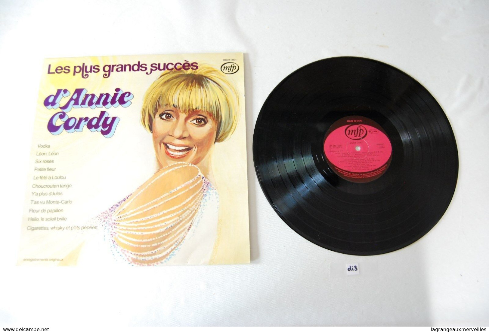 Di3- Vinyl 33 T - Les Plus Grands Succes D Annie Cordy - Otros - Canción Francesa