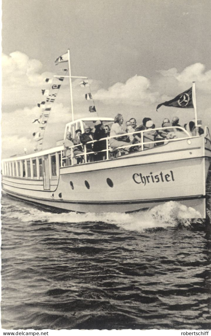 Motorschiff Christel, Fahrgastschiff, Personenschiffahrt Herbert Grundmann, Berlin - Autres & Non Classés