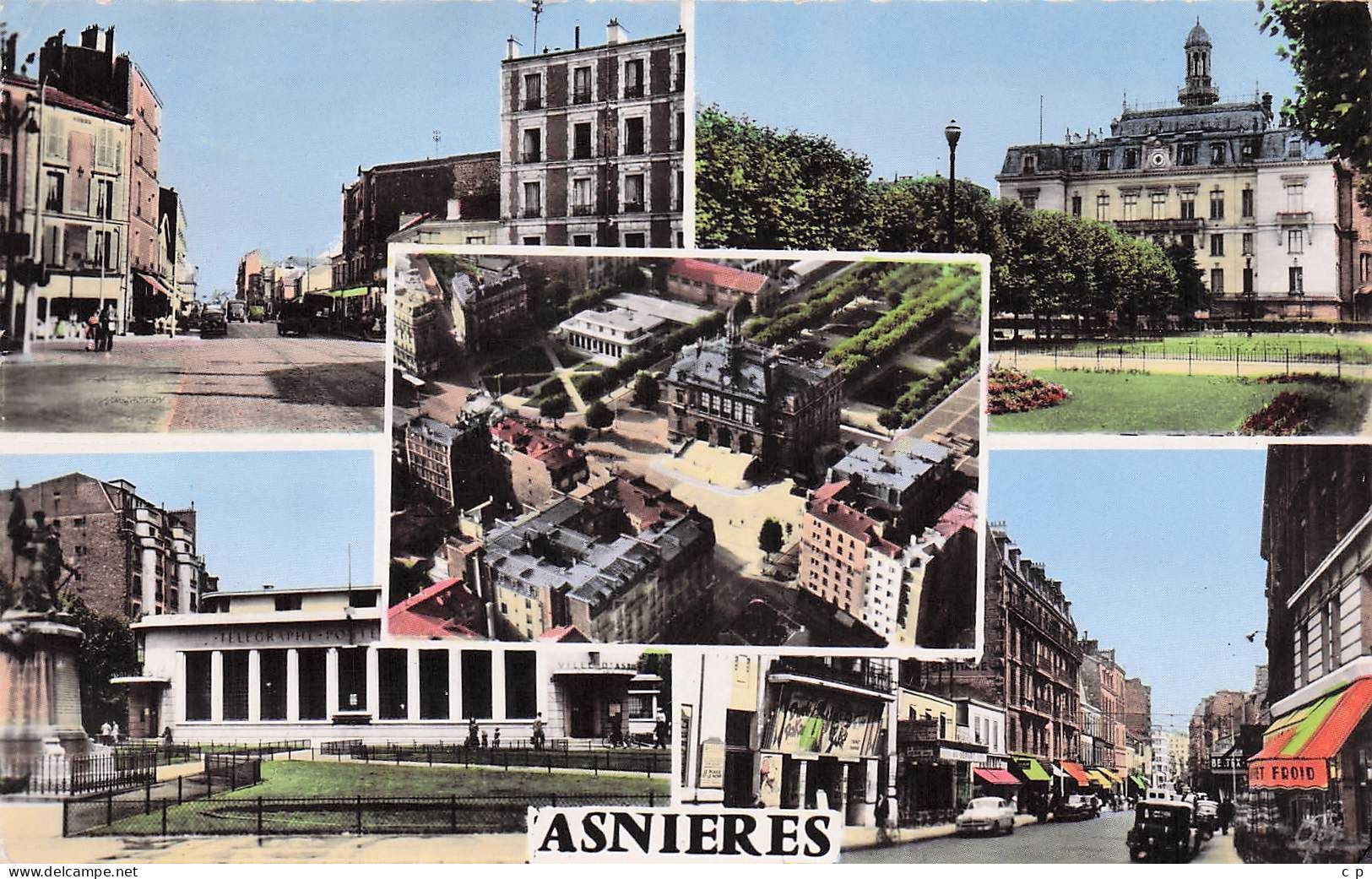 Asnieres Sur Seine - Multivues  -   CPSM°J - Asnieres Sur Seine