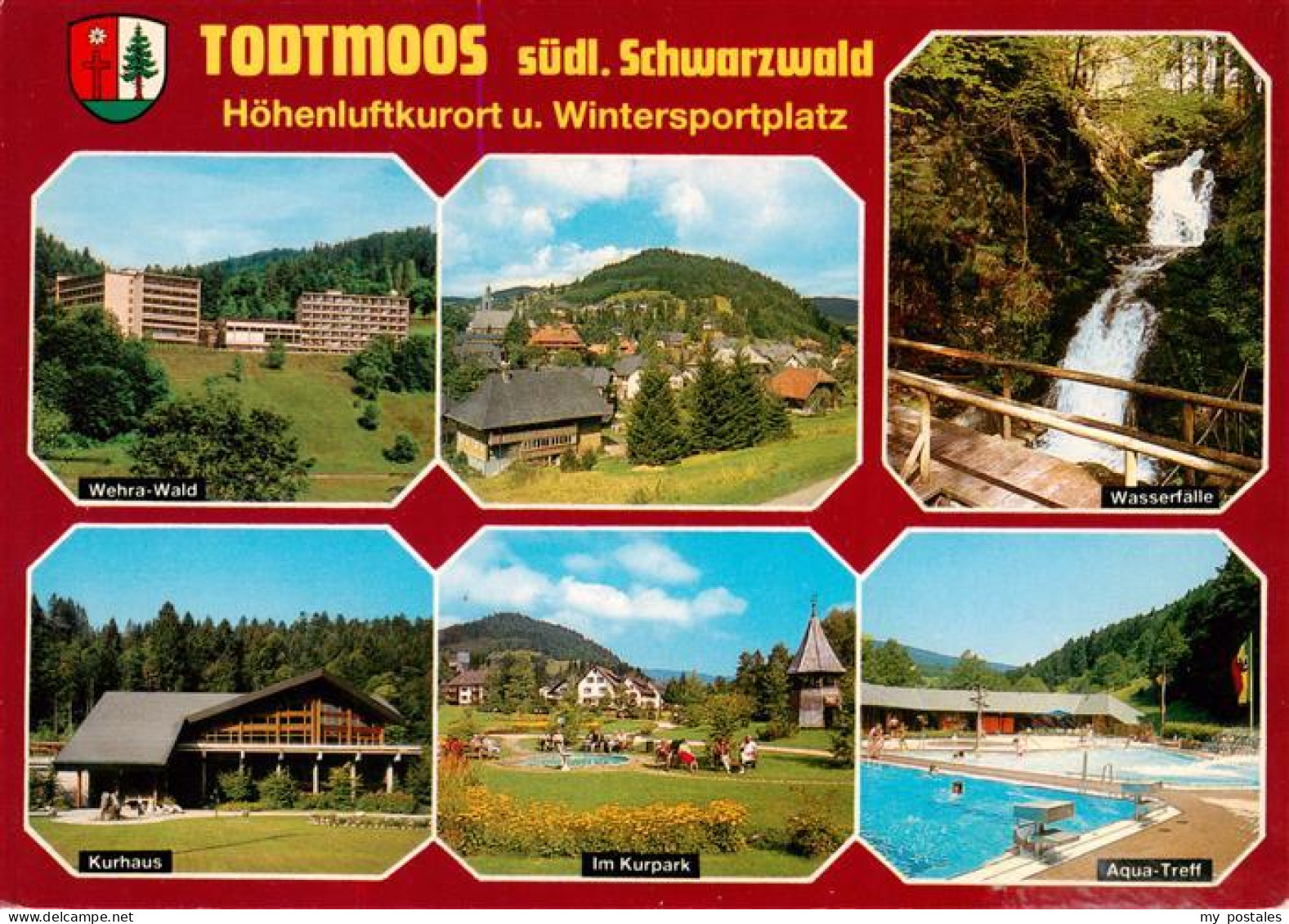 73935191 Todtmoos Wehra Wald Panorama Wasserfaelle Kurhaus Kurpark Aqua Treff - Todtmoos